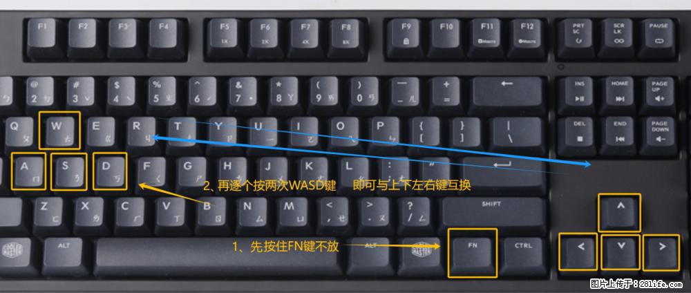 键盘，怎样把wasd键与上下左右方向键互换？ - 生活百科 - 淮南生活社区 - 淮南28生活网 hn.28life.net